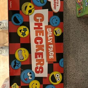 Silly Face Checkers (perfect condition)